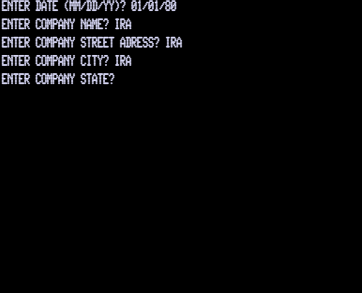 Screen shot